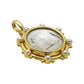 Elizabeth Locke - 19k Yellow Gold Venetian Glass Elephant Intaglio Pendant
