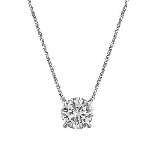 Estate Collection - 2.40ct Round Brilliant Diamond Solitaire Pendant