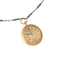 Estate Collection - Antique Gold Blue Enamel Pendant Watch on Chain