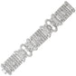 Estate Collection - Art Deco Platinum Diamond Wide Panel Bracelet