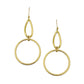 18k Yellow Gold Medium Stella Drop Earrings