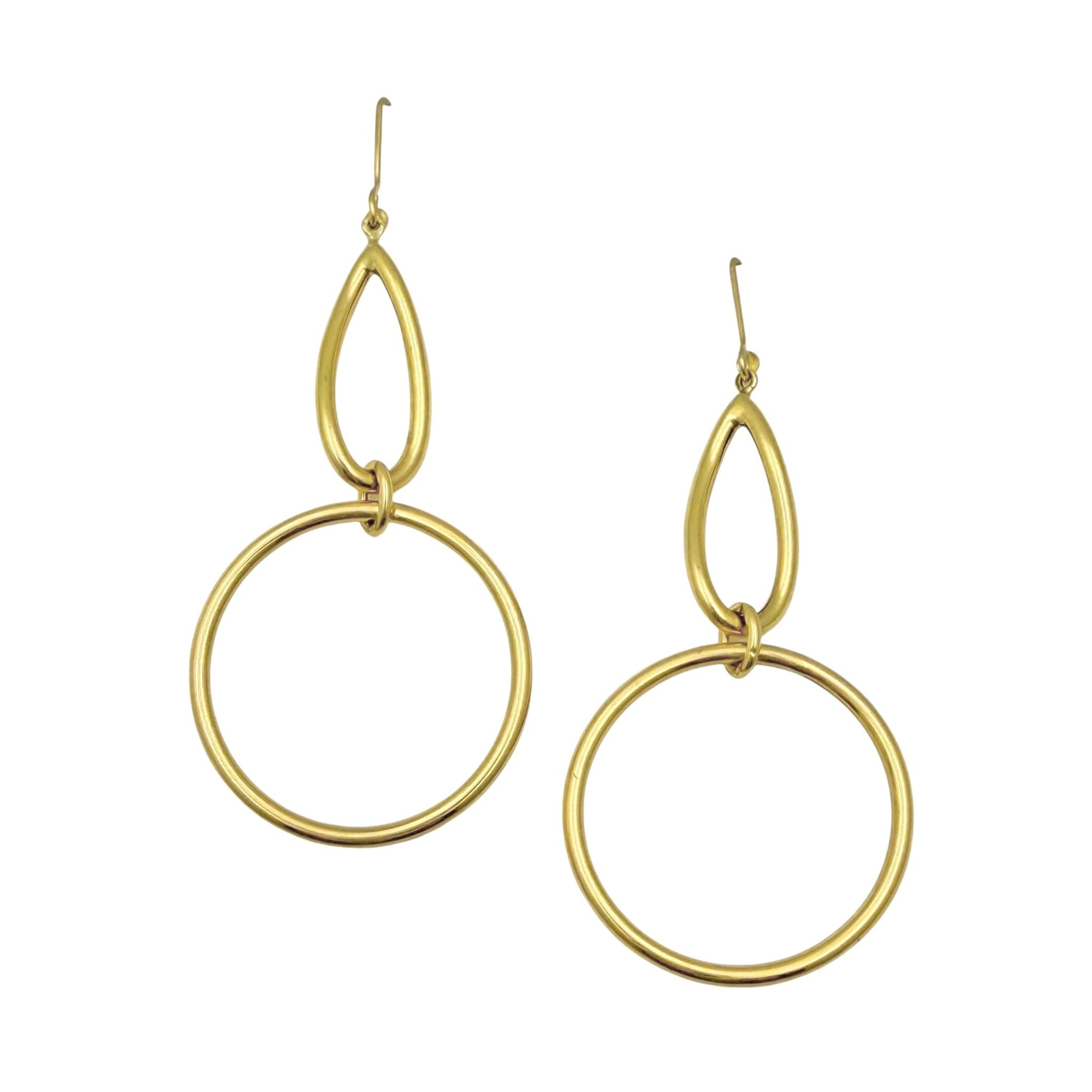 Faraone Mennella - 18k Yellow Gold Medium Stella Drop Earrings
