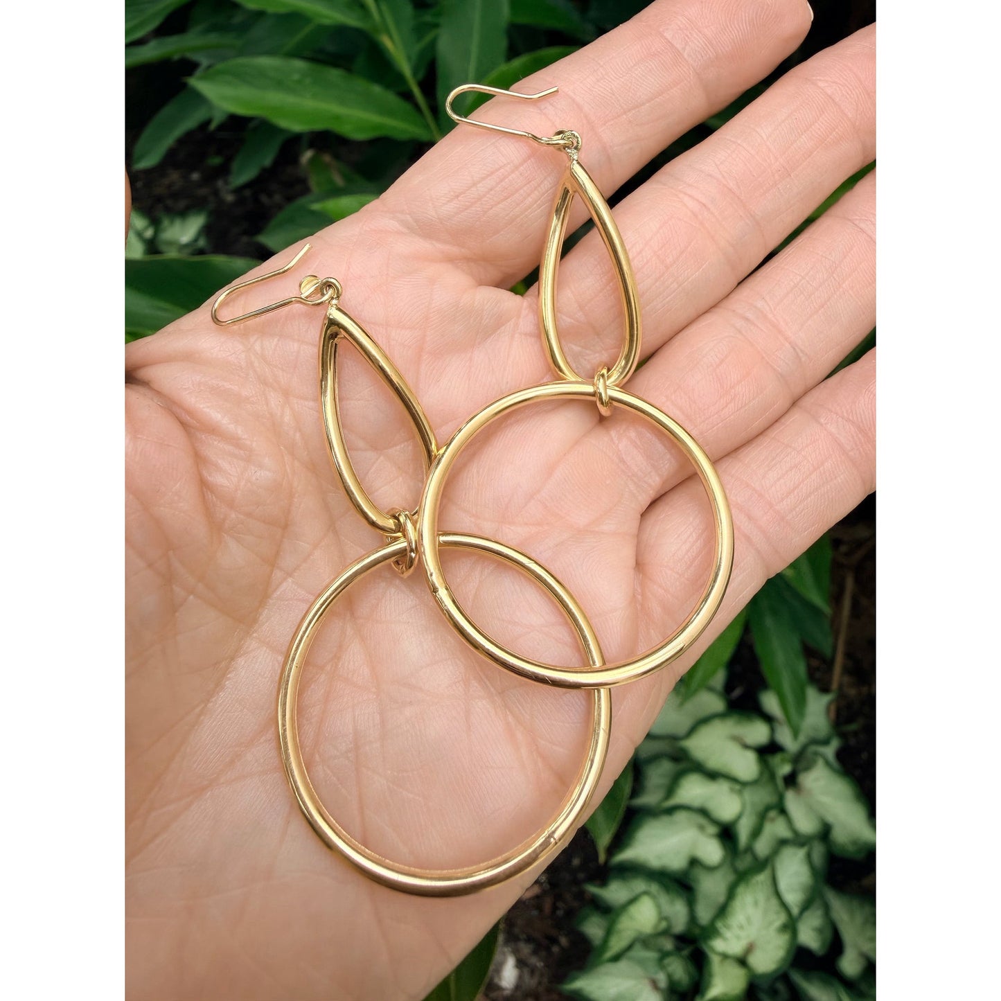 Faraone Mennella - 18k Yellow Gold Medium Stella Drop Earrings