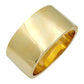 Faraone Mennella - 18k Yellow Gold Wide Flat Bangle Bracelet