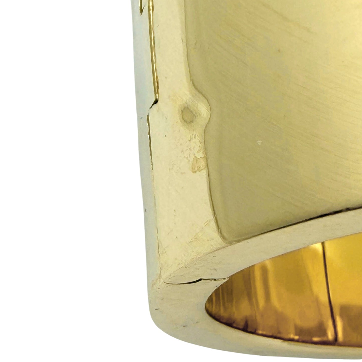 Faraone Mennella - 18k Yellow Gold Wide Flat Bangle Bracelet