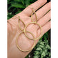 18k Yellow Gold Medium Stella Drop Earrings