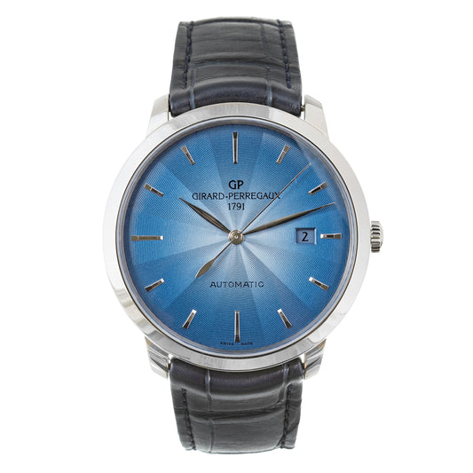 Pre-Owned Girard-Perregaux 1966 40mm Steel (49555-11-431-BB60)