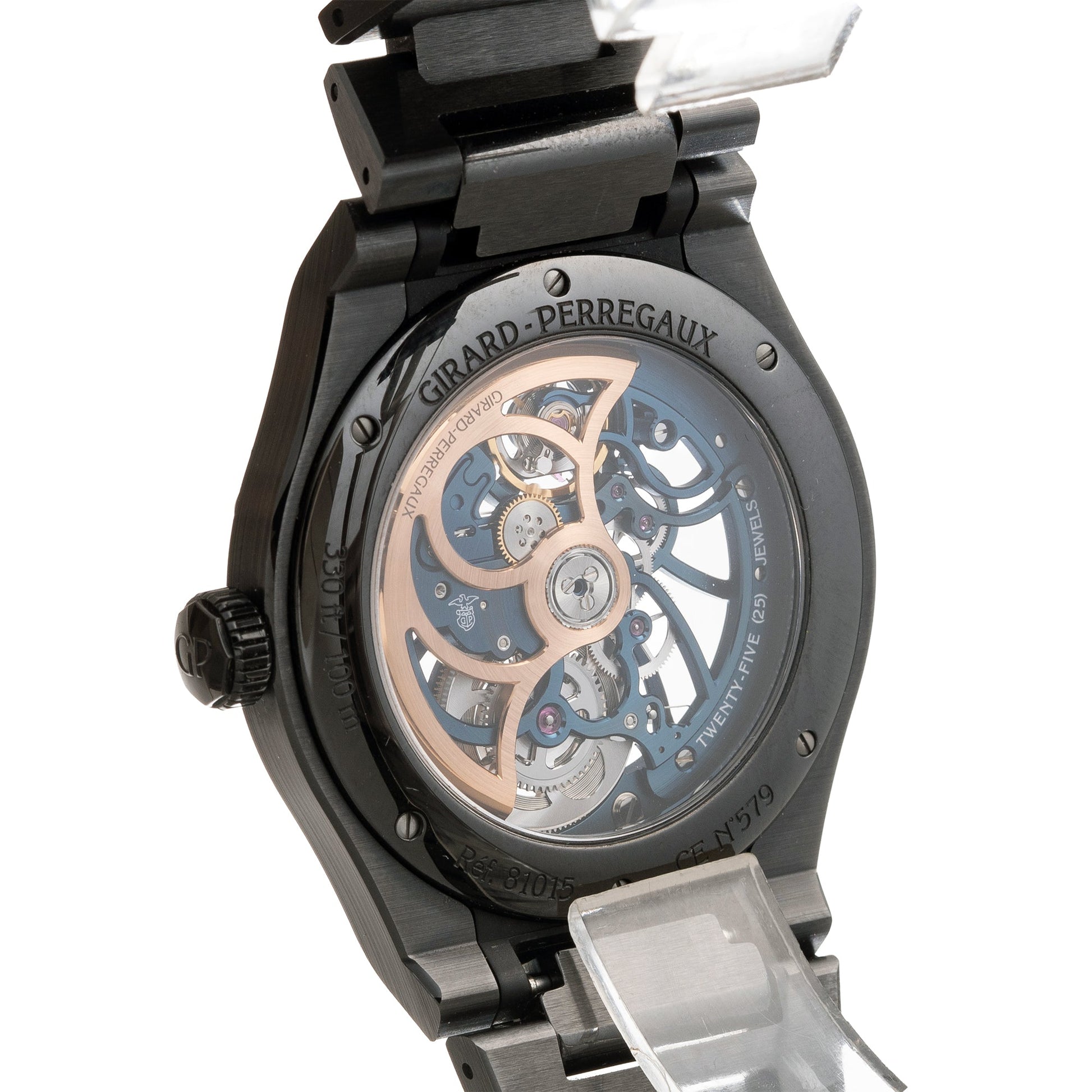 Girard - Perregaux - Laureato Skeleton "Earth to Sky" Black Ceramic (81015 - 32 - 432 - 32A)