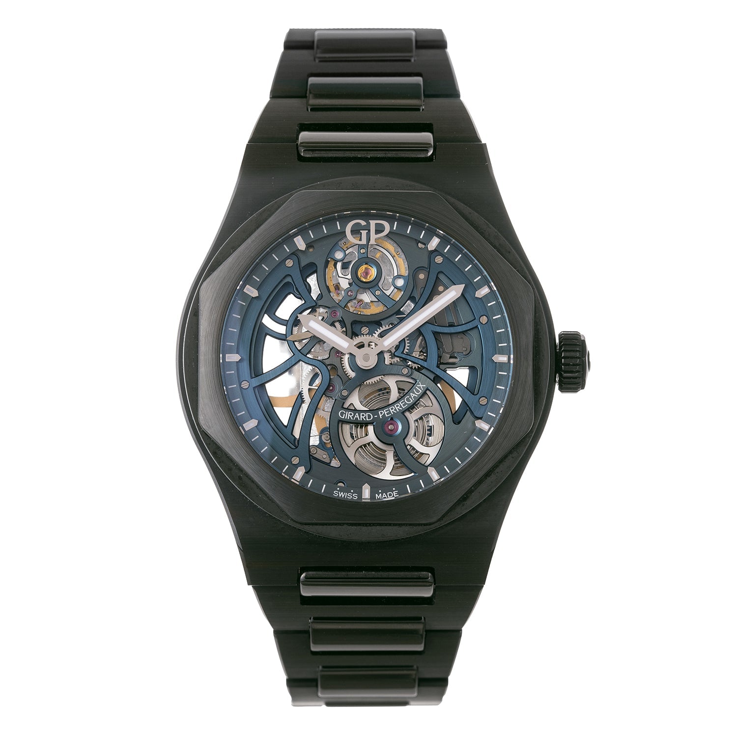 Girard - Perregaux - Laureato Skeleton "Earth to Sky" Black Ceramic (81015 - 32 - 432 - 32A)