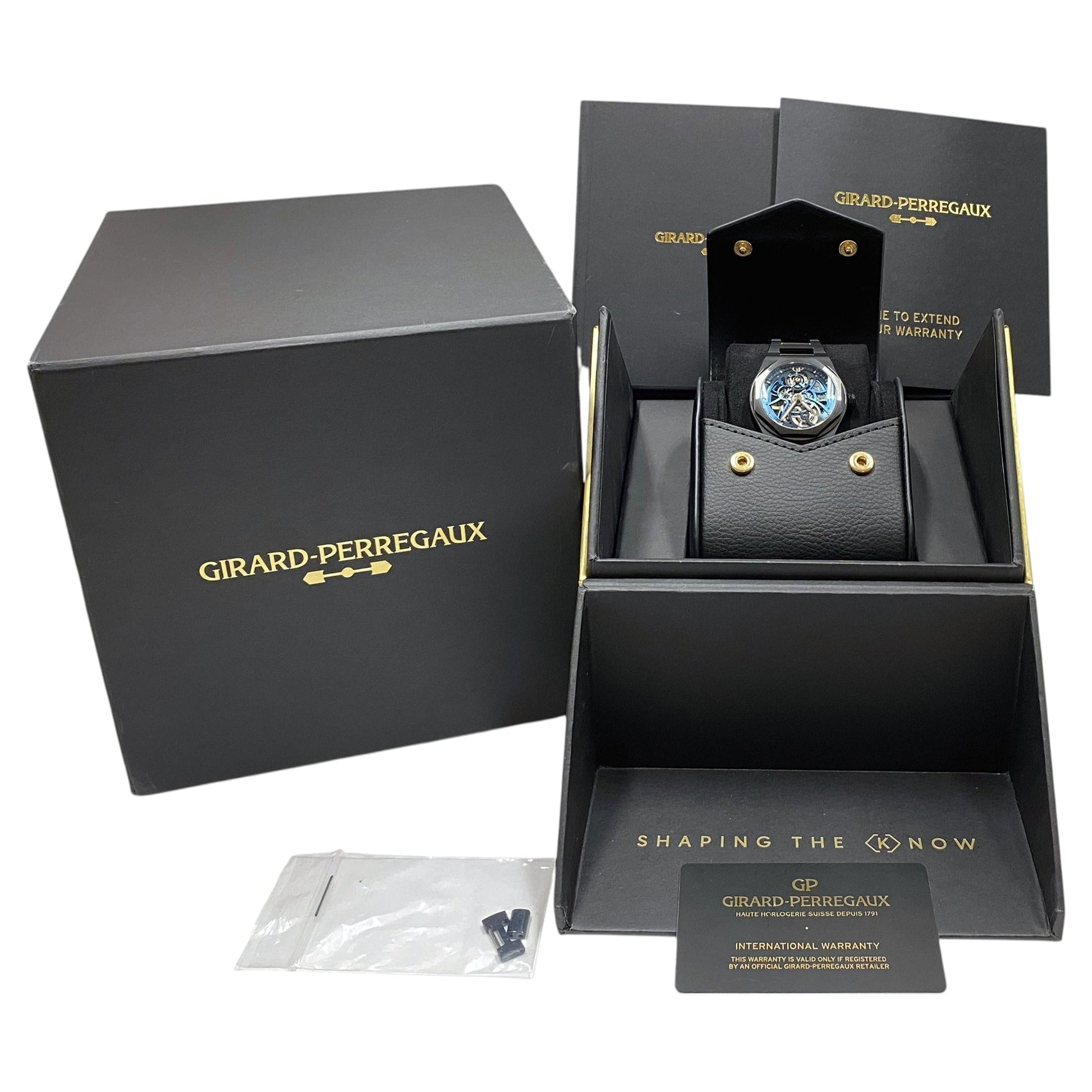 Girard - Perregaux - Laureato Skeleton "Earth to Sky" Black Ceramic (81015 - 32 - 432 - 32A)