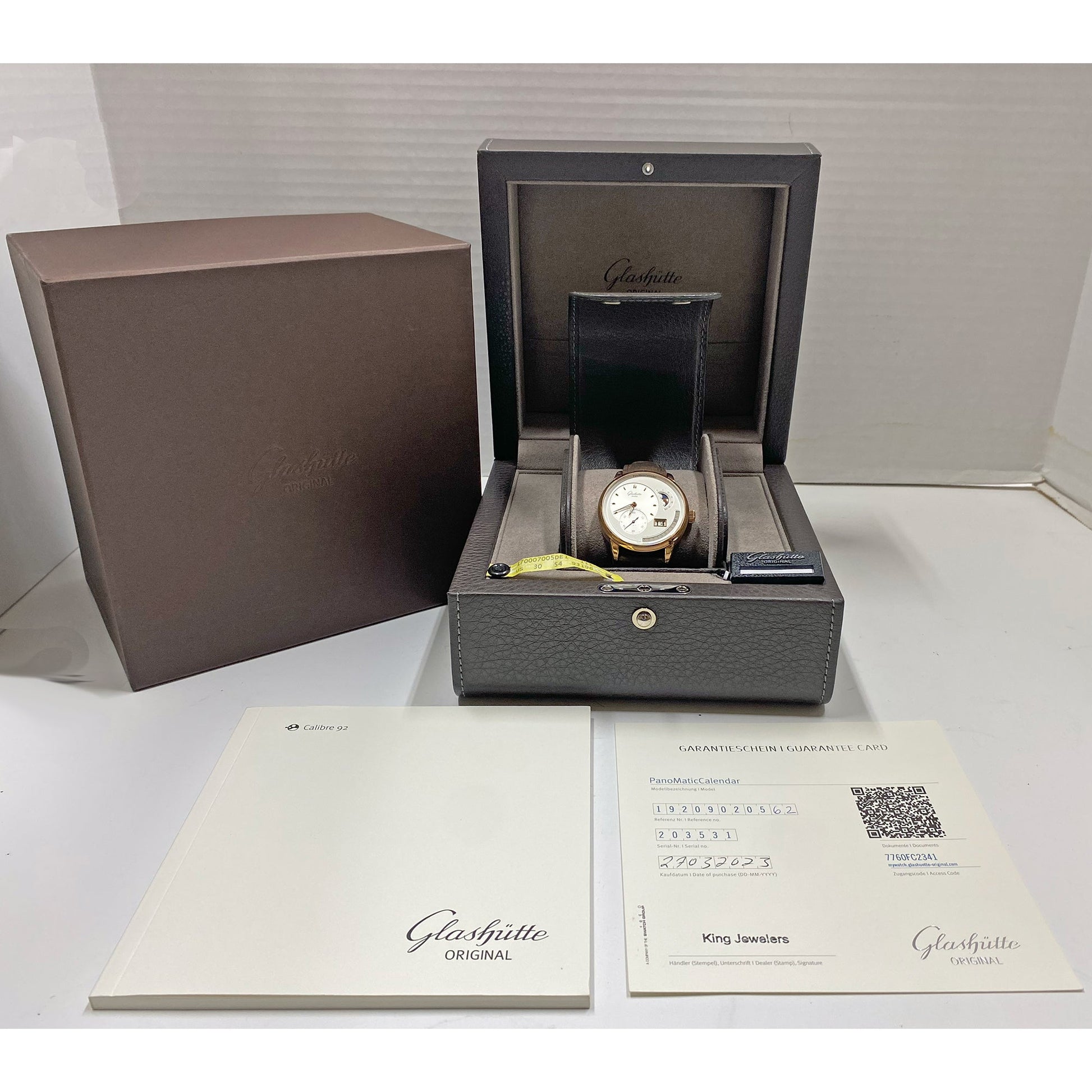 Glashutte Original - PanoMaticCalendar Rose Gold (1 - 92 - 09 - 02 - 05 - 02)