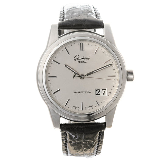 Glashutte Original - Senator Panorama Date Steel (38-42-04-22-04)