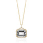Goshwara - Emerald - Cut Rock Crystal Diamond Pendant Necklace