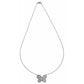 Graff - Pavé Diamond Butterfly Pendant Necklace