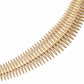 Greenleaf & Crosby - 18k Yellow Gold Diamond Fishbone Necklace