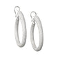 Greenleaf & Crosby - Large Pavé Diamond Oval Hoop Earrings (17tcw)