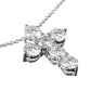 Greenleaf & Crosby - Round Brilliant Diamond Cross Pendant (2.42tcw)
