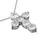 Greenleaf & Crosby - Round Brilliant Diamond Cross Pendant (3.59tcw)
