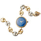 Gucci - Vintage 18k Yellow & White Gold Link Bracelet Watch