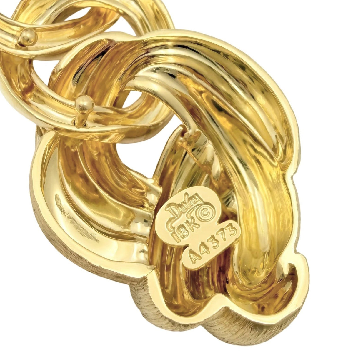 Henry Dunay - 18k Yellow Gold Sabi Drop Earrings