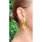 Henry Dunay - 18k Yellow Gold Sabi Drop Earrings