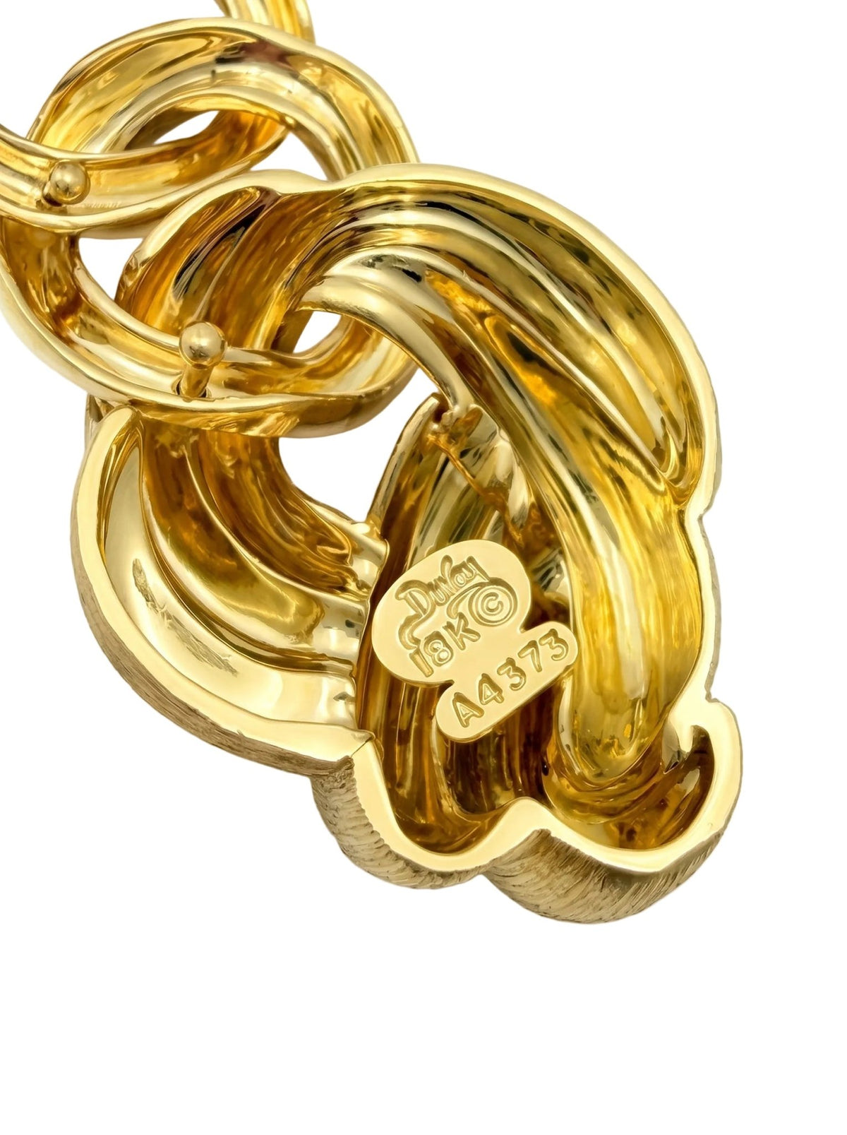 Henry Dunay - 18k Yellow Gold Sabi Drop Earrings