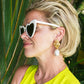 Henry Dunay - Baroque South Sea Pearl 18k Yellow Gold Drop Earrings