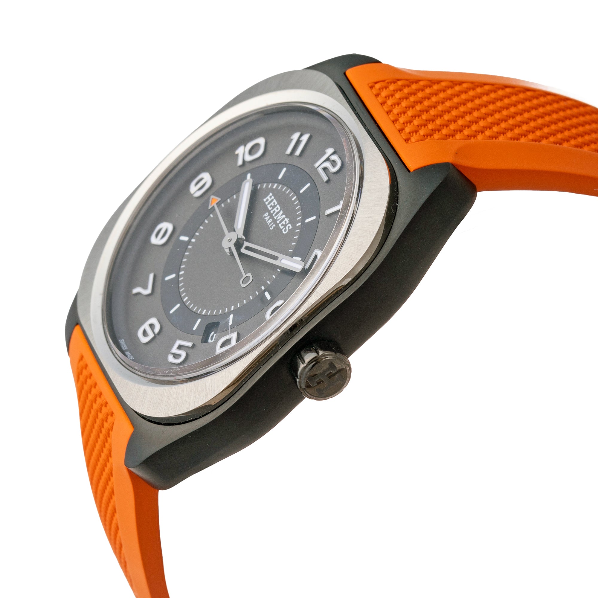 Hermes H08 Titanium 42mm (W049430WW00) – Greenleaf & Crosby