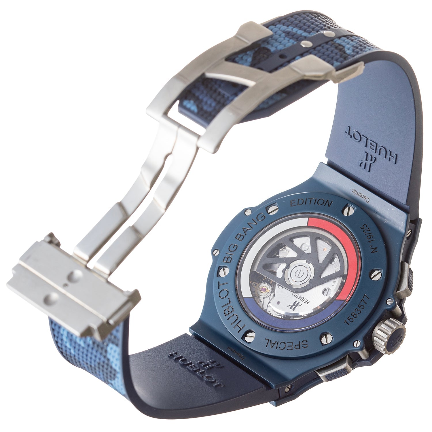 Hublot - Big Bang Camo Texas Blue Ceramic (301.EX.5110.RX.HNA21)