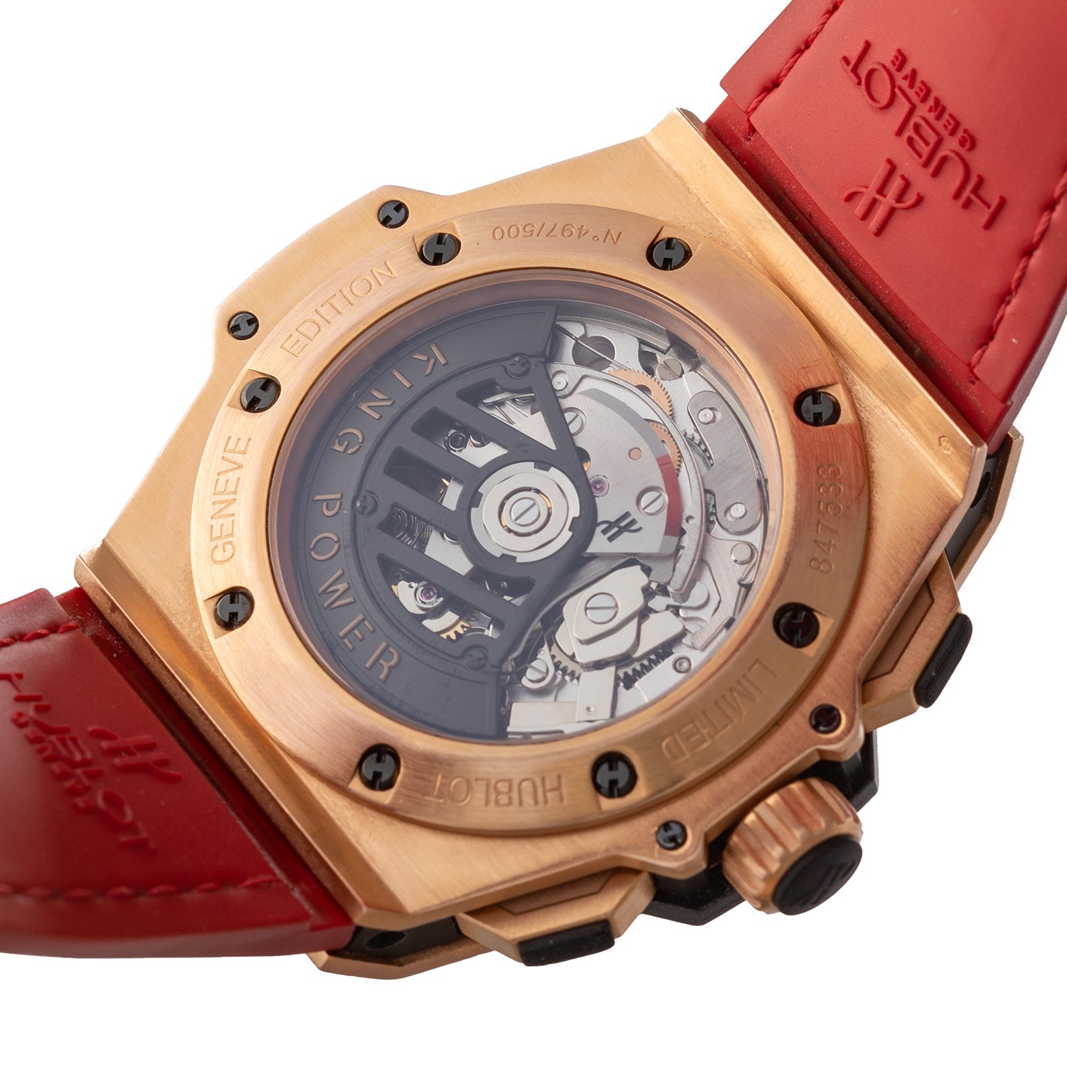 Hublot King Power Foudroyante Rose Gold 715.PX.1128.RX Greenleaf Crosby