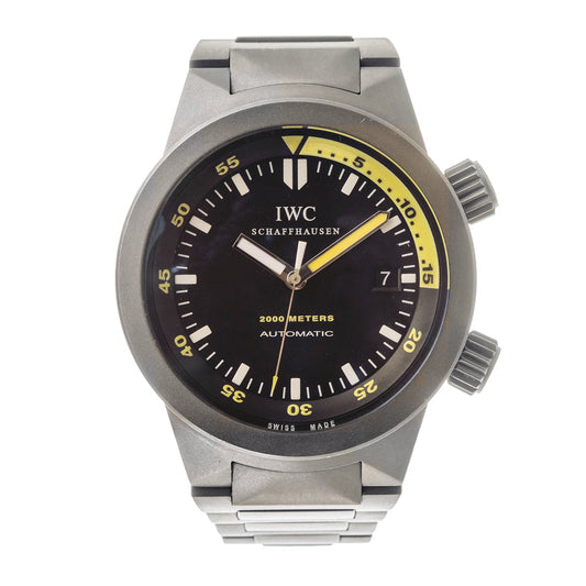 Pre-Owned IWC Schaffhausen Aquatimer Automatic 2000 Titanium (IW353803)
