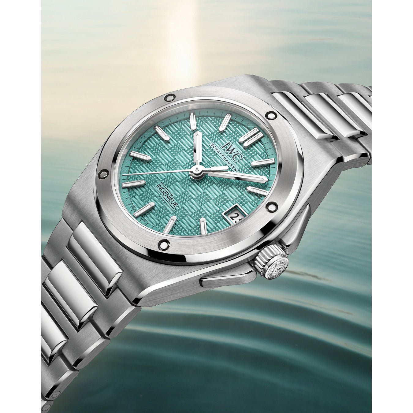 IWC Schaffhausen - Ingenieur Automatic 35 "Pool" Dial Watch (IW324902)