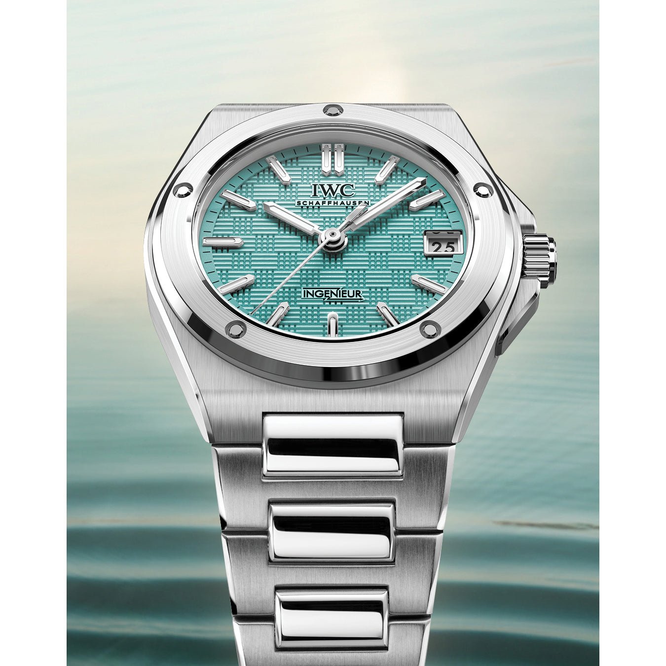 IWC Schaffhausen - Ingenieur Automatic 35 "Pool" Dial Watch (IW324902)