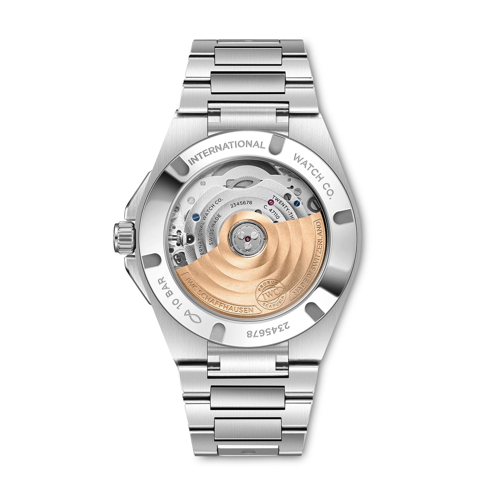 IWC Schaffhausen - Ingenieur Automatic 35 Steel Gold Diamond Bezel (IW324911)