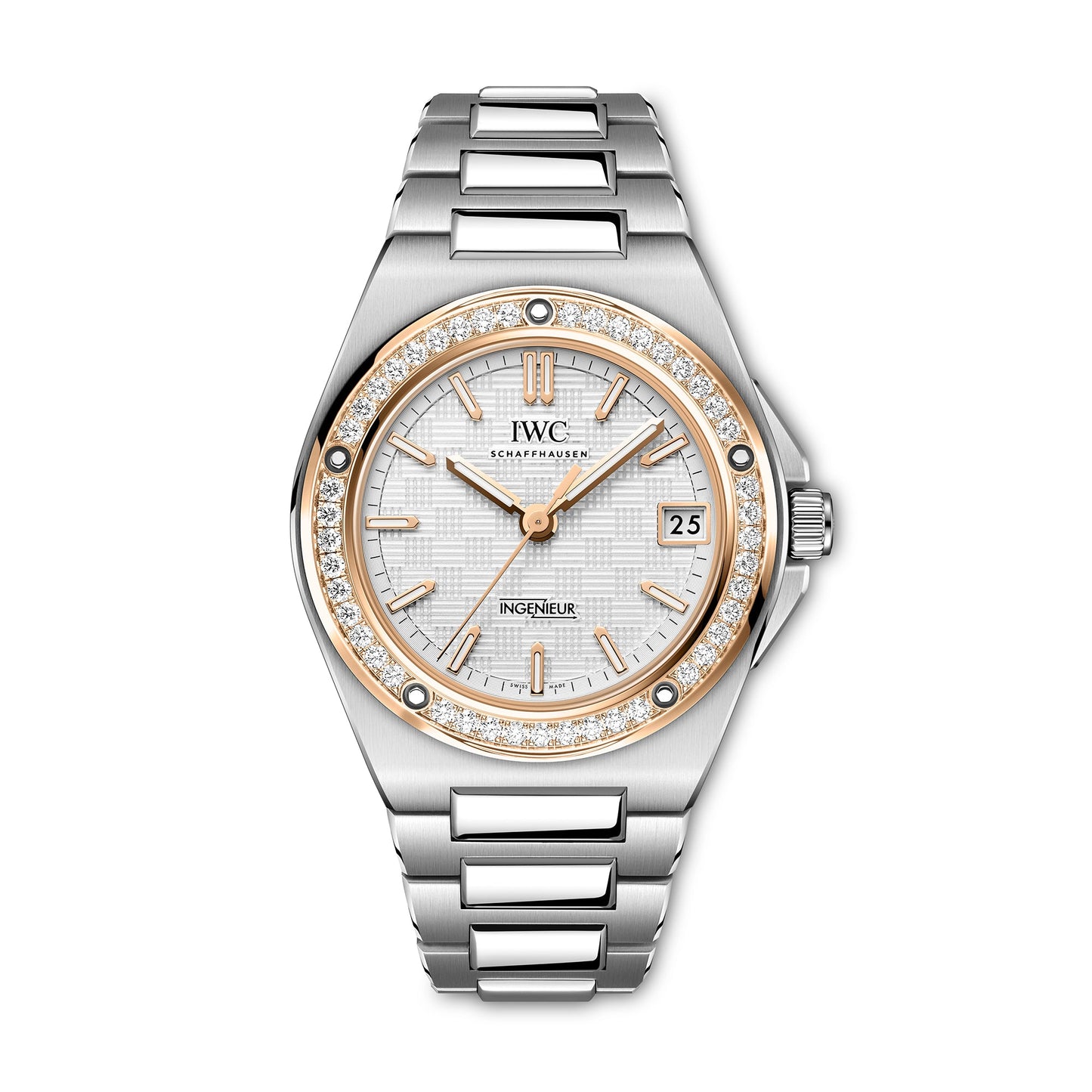 IWC Schaffhausen - Ingenieur Automatic 35 Steel Gold Diamond Bezel (IW324911)
