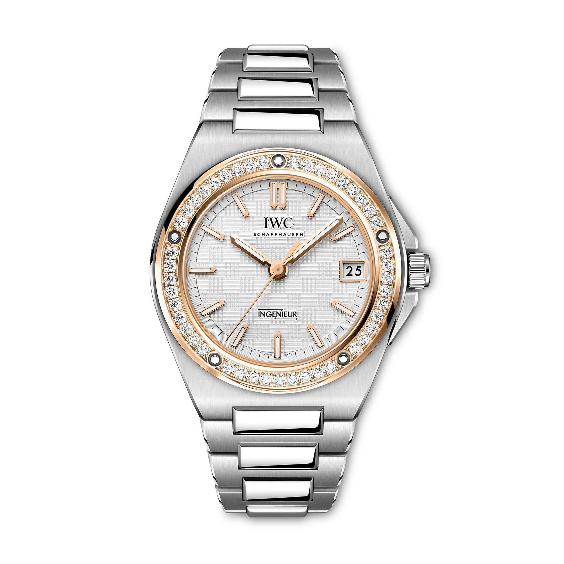 IWC Schaffhausen - Ingenieur Automatic 35 Steel Gold Diamond Bezel (IW324911)