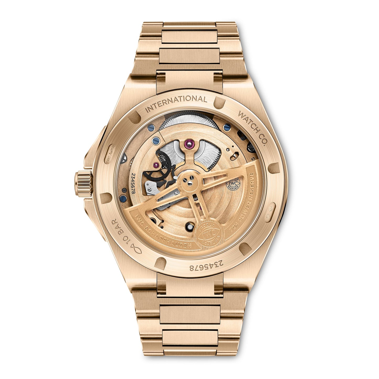 IWC Schaffhausen - Ingenieur Tourbillon 41 Green Dial Rose Gold (IW345901)