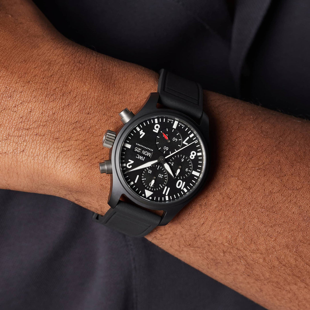 IWC Schaffhausen - Pilot's Watch Chronograph 41 TOP GUN Black Ceramic (IW389401)