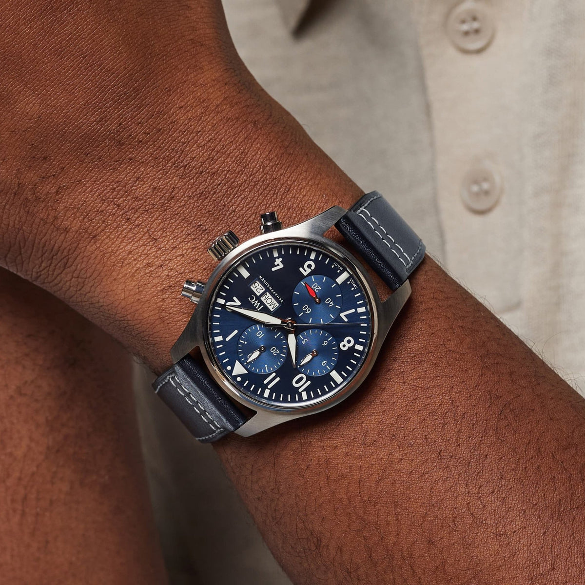 IWC Schaffhausen - Pilot's Watch Chronograph 43 Blue Dial (IW378003)