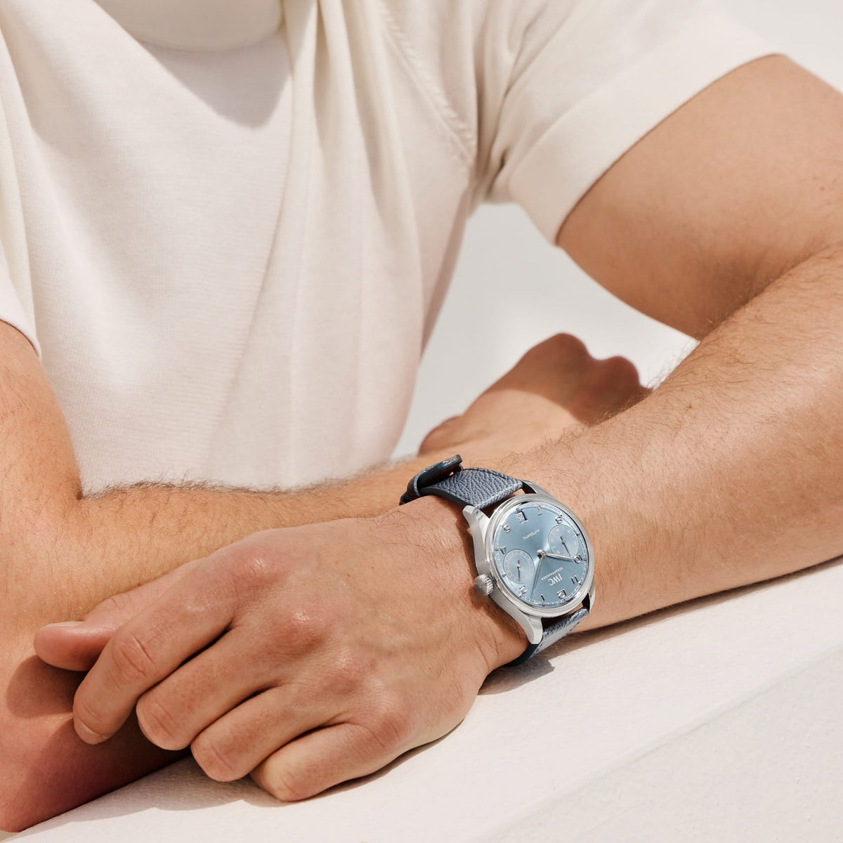 IWC Schaffhausen - Portugieser Automatic 42 White Gold Horizon Blue (IW501708)