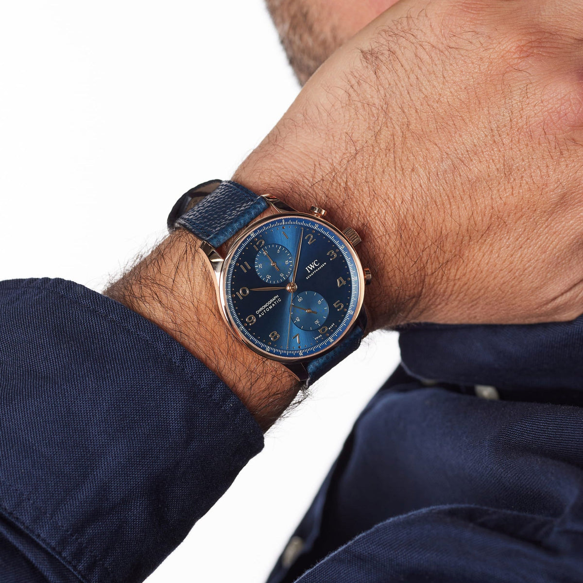 IWC Schaffhausen - Portugieser Chronograph Boutique Edition Rose Gold (IW371614)