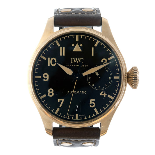 IWC Schaffhausen - Pre - Owned Big Pilot's Watch Heritage Bronze (IW501005)