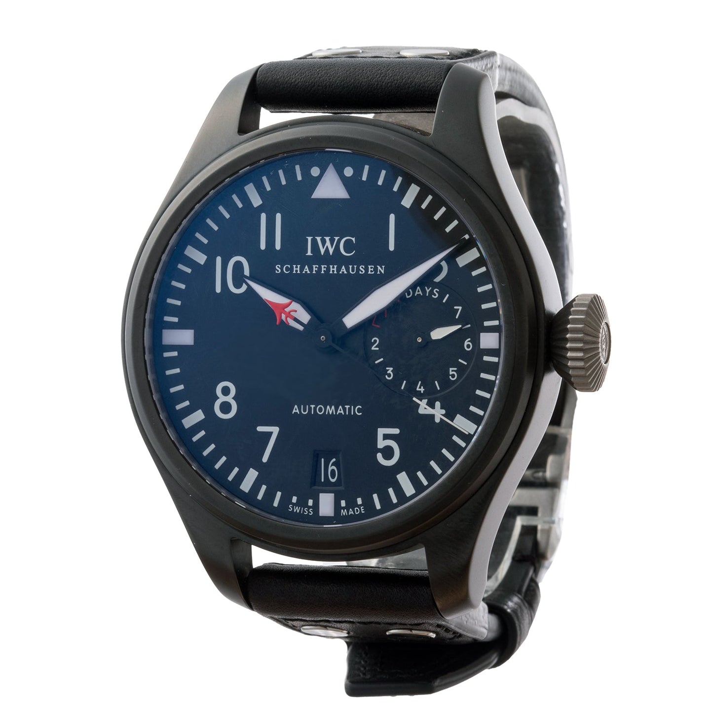 IWC Schaffhausen - Pre - Owned Big Pilot's Watch TOP GUN Ceramic (IW501901)