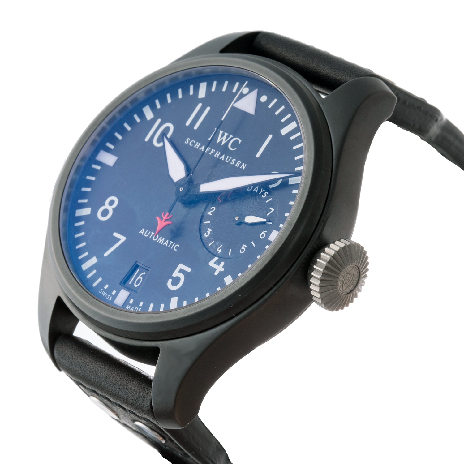 IWC Schaffhausen - Pre - Owned Big Pilot's Watch TOP GUN Ceramic (IW501901)