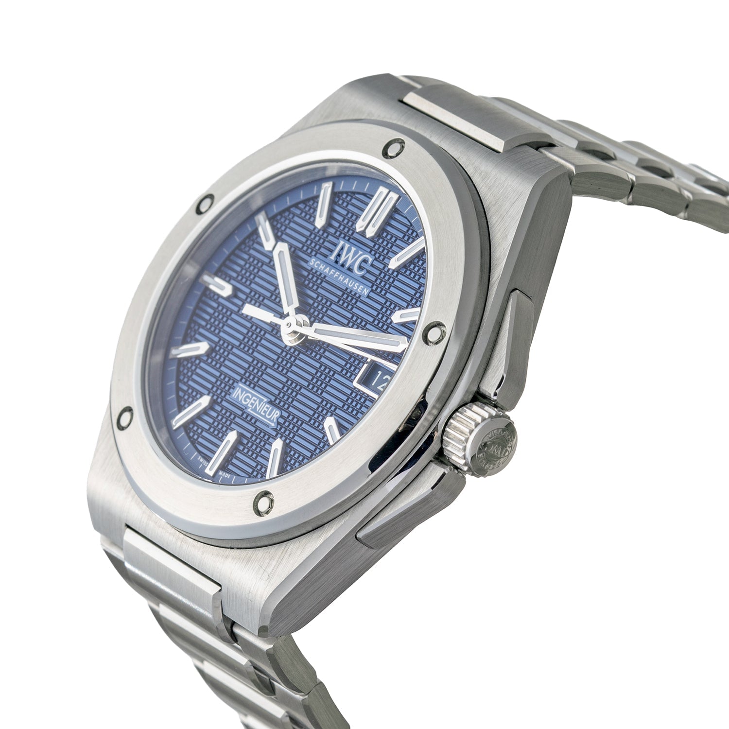 IWC Schaffhausen - Pre - Owned Ingenieur Automatic 40 Blue Dial (IW328907)