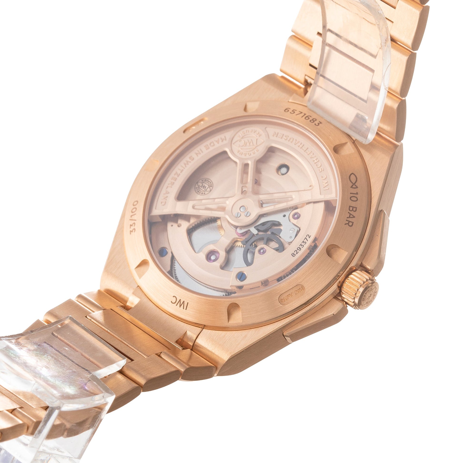 IWC Schaffhausen - Pre-Owned Ingenieur Tourbillon 41 Rose Gold (IW345901)