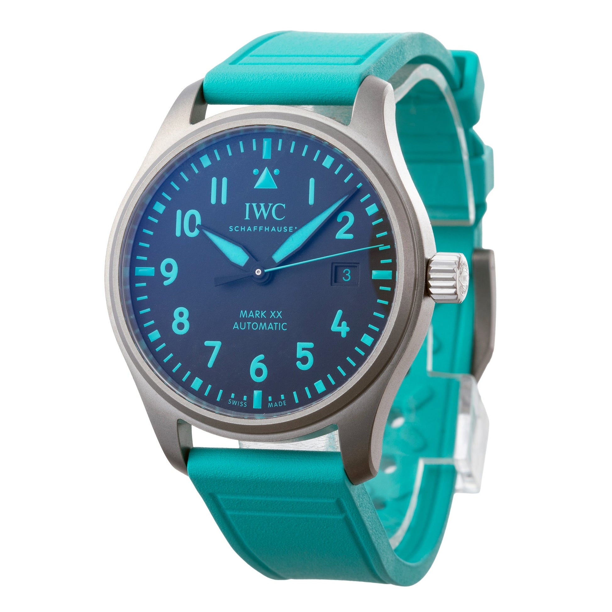 IWC Schaffhausen - Pre - Owned Mark XX Mercedes - AMG PETRONAS Titanium (IW328210)