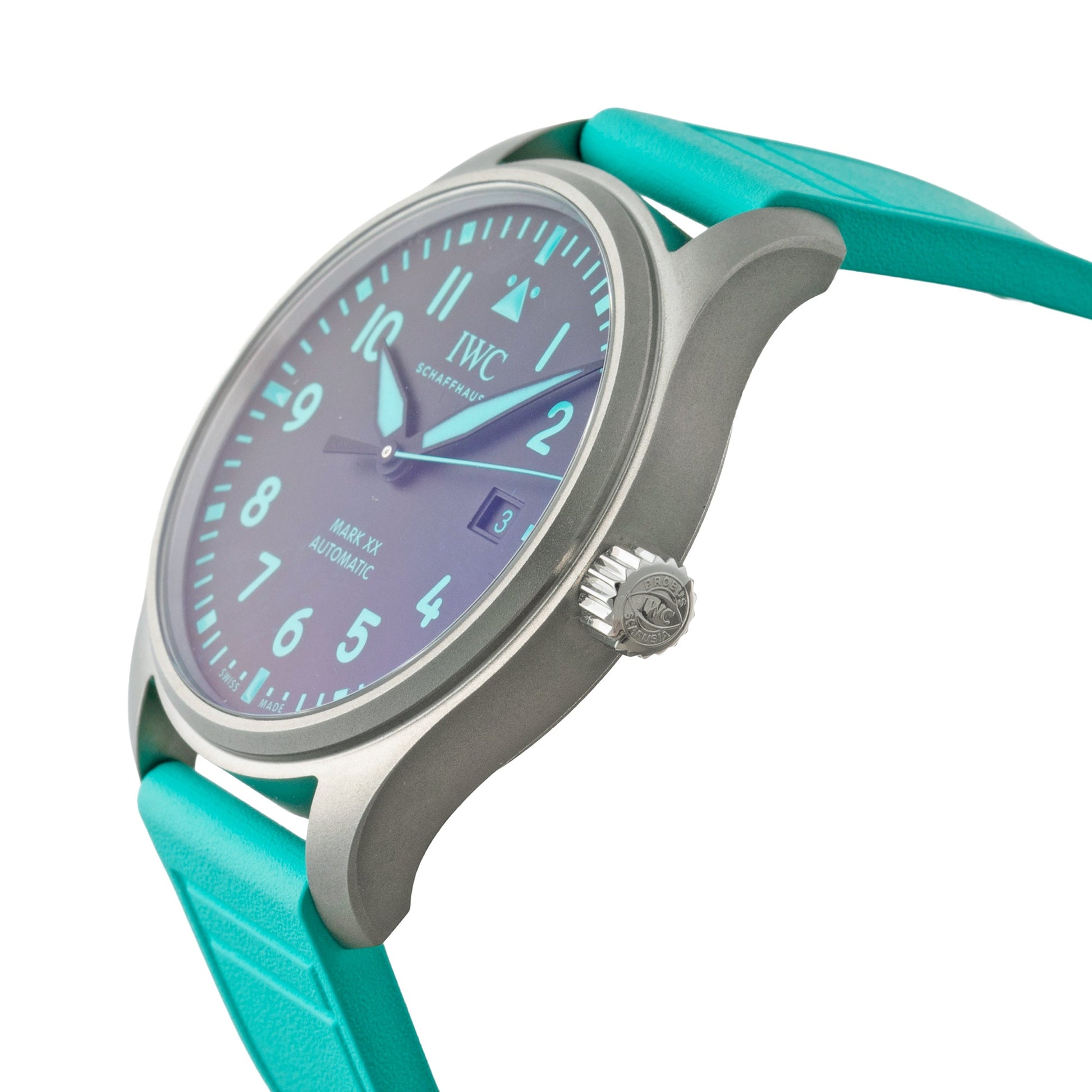 IWC Schaffhausen - Pre - Owned Mark XX Mercedes - AMG PETRONAS Titanium (IW328210)