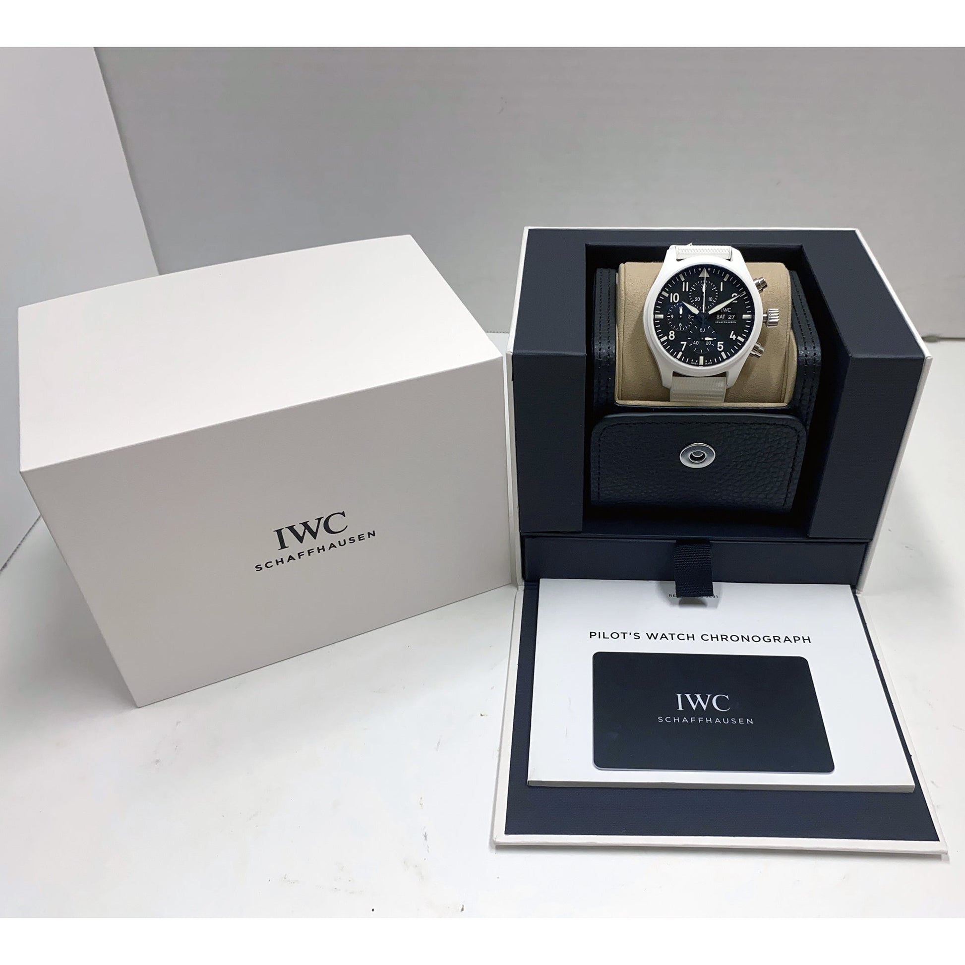 IWC Schaffhausen - Pre - owned Pilot's Watch Chrono TOP GUN Lake Tahoe (IW389105)