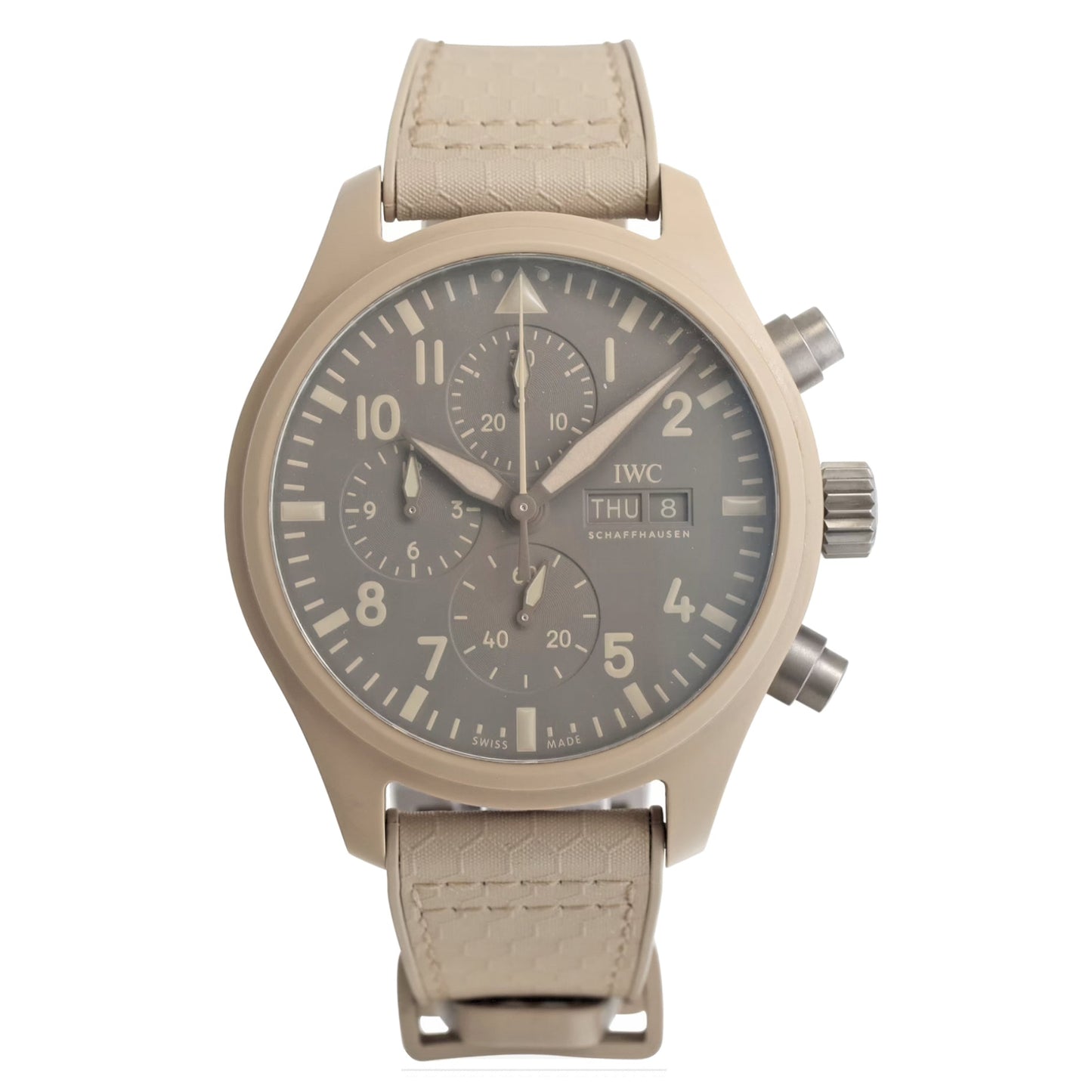 IWC Schaffhausen - Pre - Owned Pilot’s Watch Chrono TOP GUN Mojave Desert (IW389402)